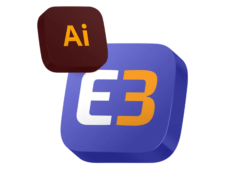 مقاسات الشعار Vector